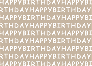 &BOX - KORT - Happy Birthday